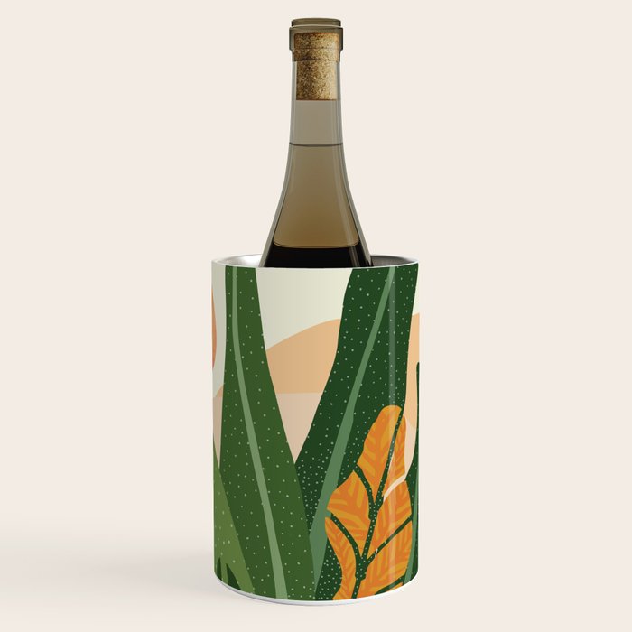 Desert Garden Sunset Landscape Wine Chiller Gallery Image 3