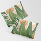 Desert Garden Sunset Landscape Pillow Sham Gallery Image 3