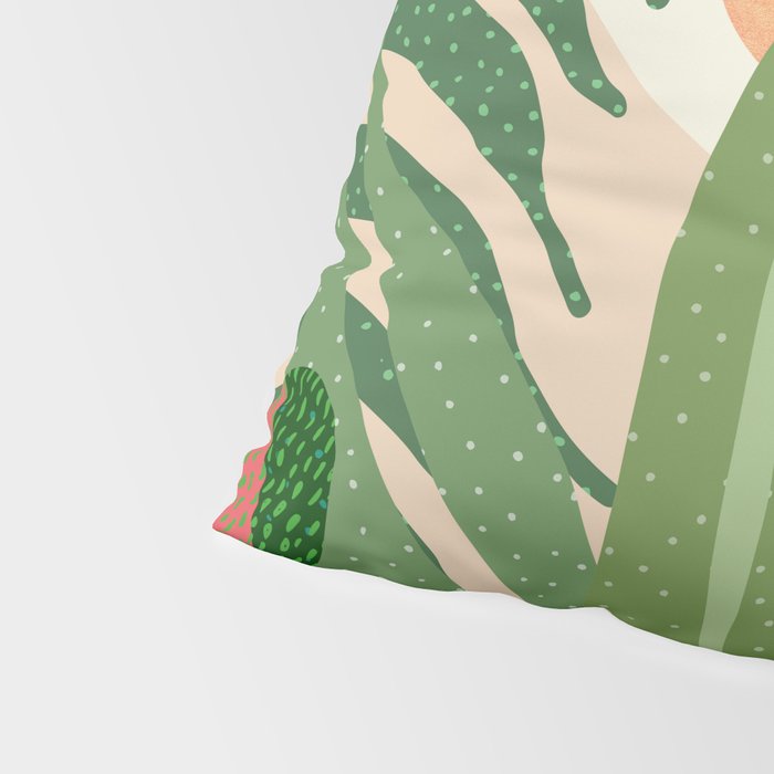 Desert Garden Sunset Landscape Pillow Sham Gallery Image 4