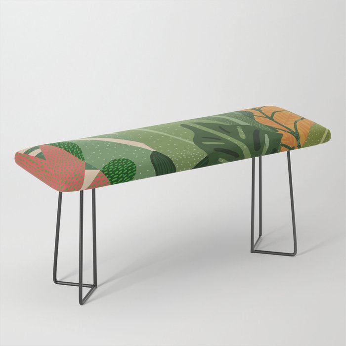 Desert Garden Sunset Landscape Bench Gallery Image 1