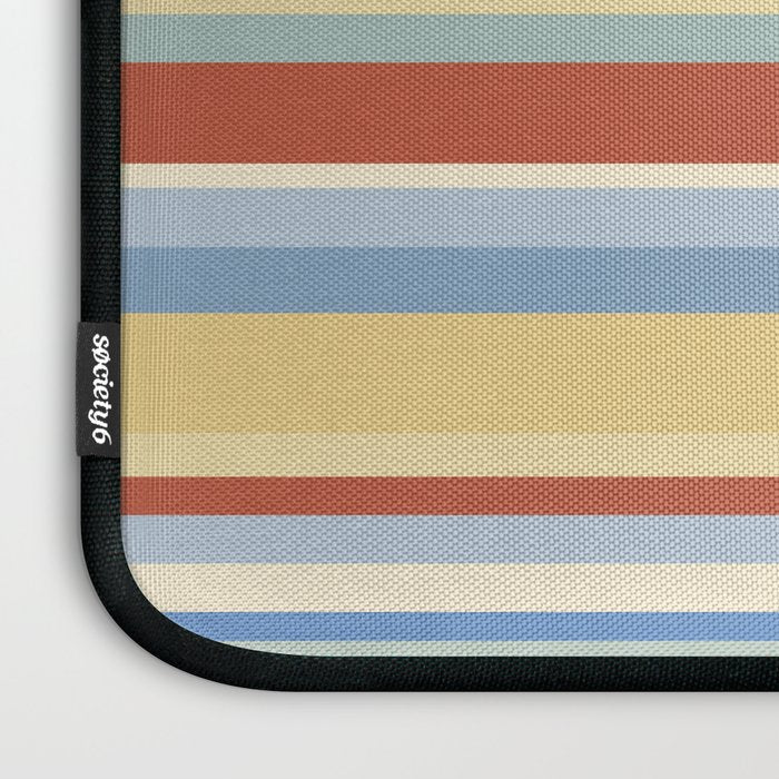 Classic Stripes VIII - 70s Summer Laptop Sleeve Gallery Image 3
