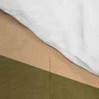 checked wave â peach and olive Comforter Gallery Image 4