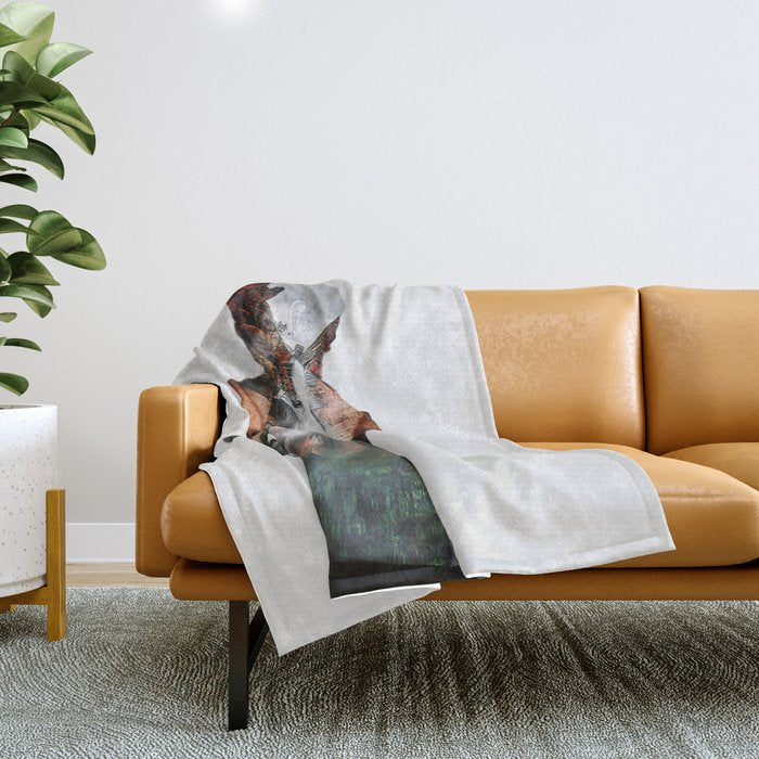 Wild Nature 2 Throw Blanket Gallery Image 1