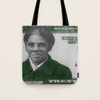 Proposed African American Icon Harriet Tubman Single U.S. Mint 20 Dollar bill Tote Bag Gallery Image 1