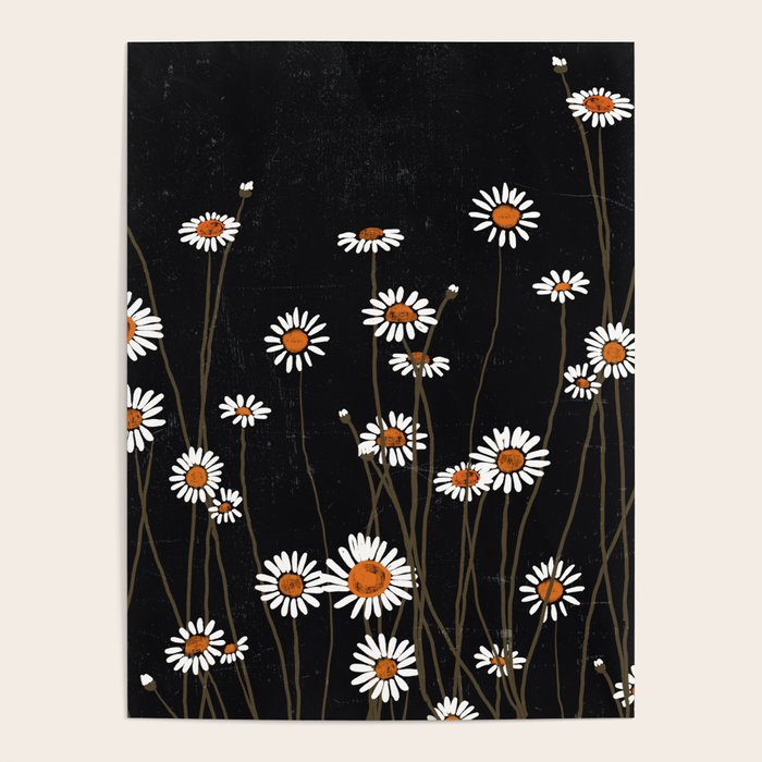Wild Daisy Flowers 2 Poster Gallery Image 4