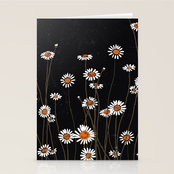 Wild Daisy Flowers 2 Stationery Card Gallery Image 1