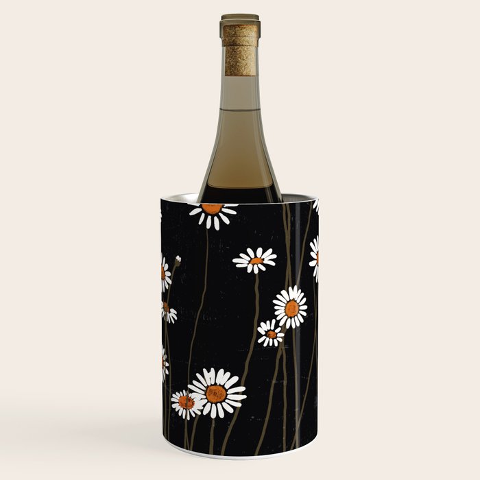 Wild Daisy Flowers 2 Wine Chiller Gallery Image 3