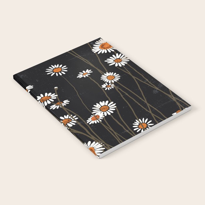 Wild Daisy Flowers 2 Notebook Gallery Image 1