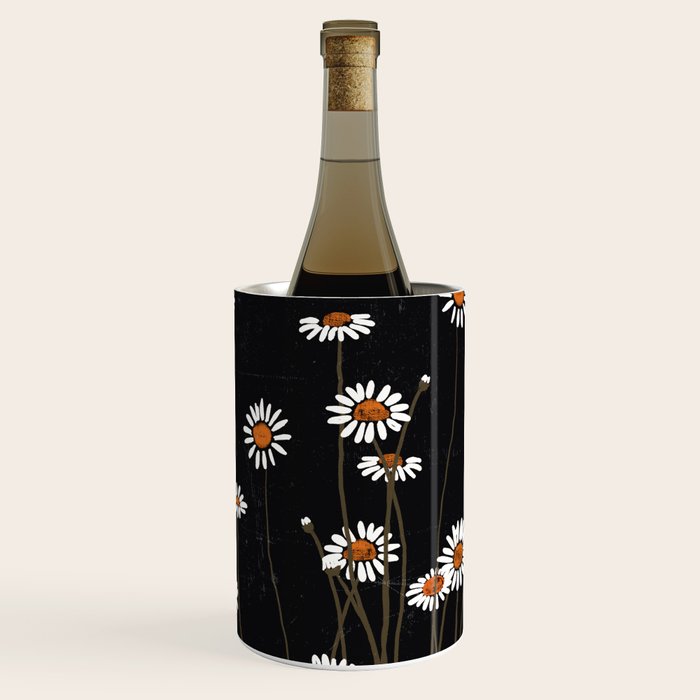 Wild Daisy Flowers 2 Wine Chiller Gallery Image 1