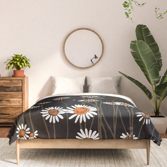 Wild Daisy Flowers 2 Comforter Gallery Image 3