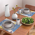 Sardines, Lemons and Wine at the Beach Placemat Gallery Image 2