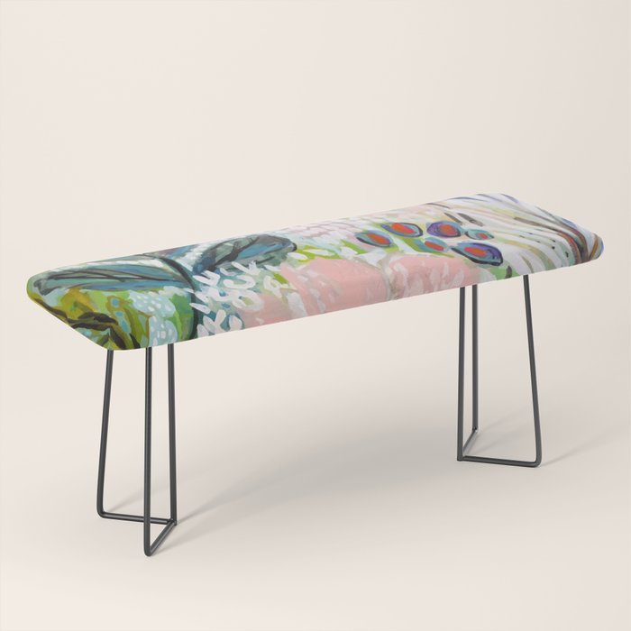 Bohemian Flower Garden Bench Gallery Image 1