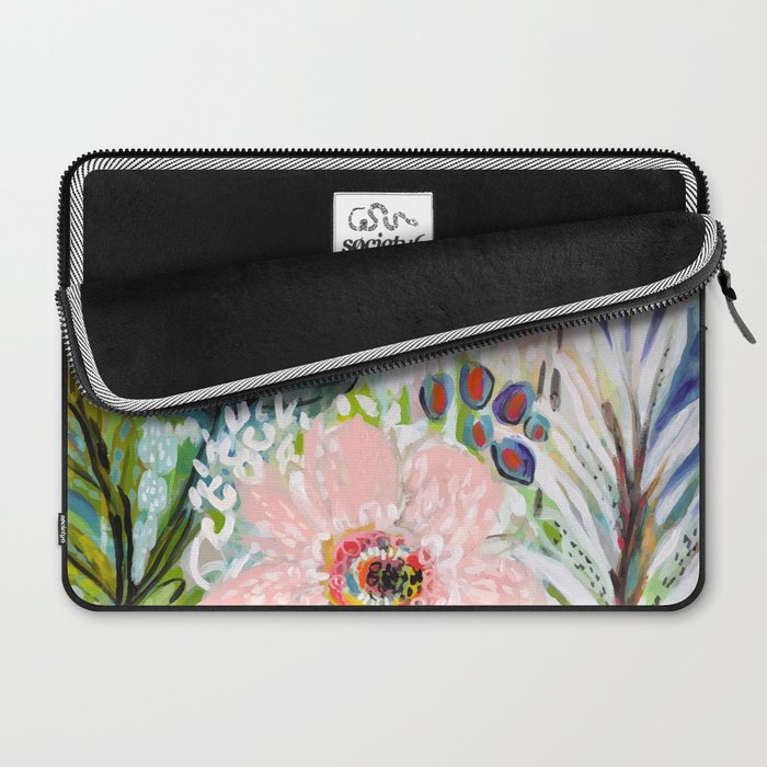 Bohemian Flower Garden Laptop Sleeve Gallery Image 2