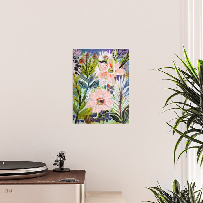 Bohemian Flower Garden Poster Gallery Image 2
