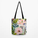 Bohemian Flower Garden Tote Bag Gallery Image 2