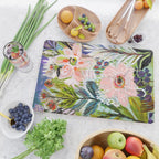 Bohemian Flower Garden Cutting Board Gallery Image 2