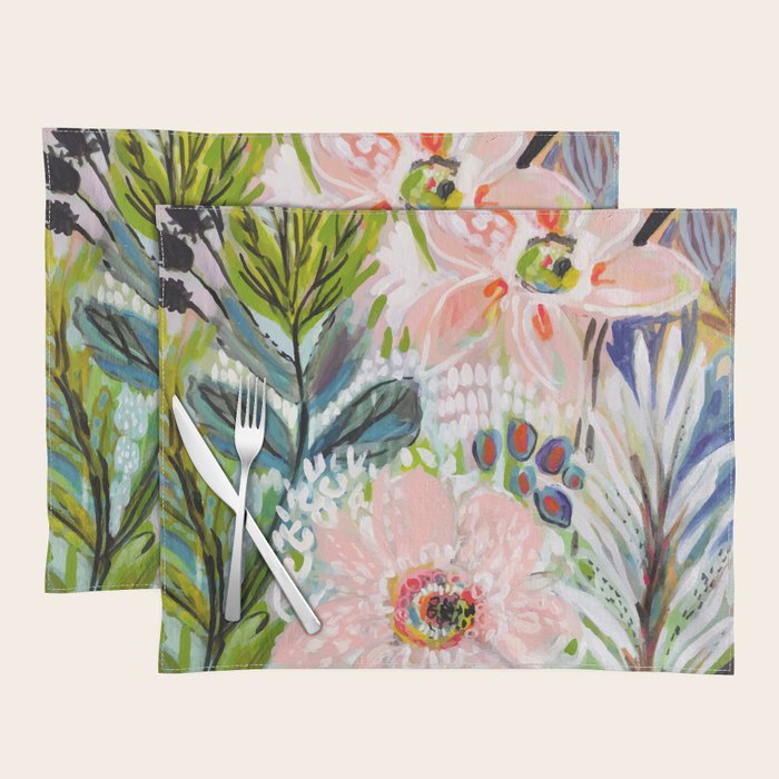 Bohemian Flower Garden Placemat Gallery Image 1