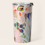 Bohemian Flower Garden Travel Mug Gallery Image 2