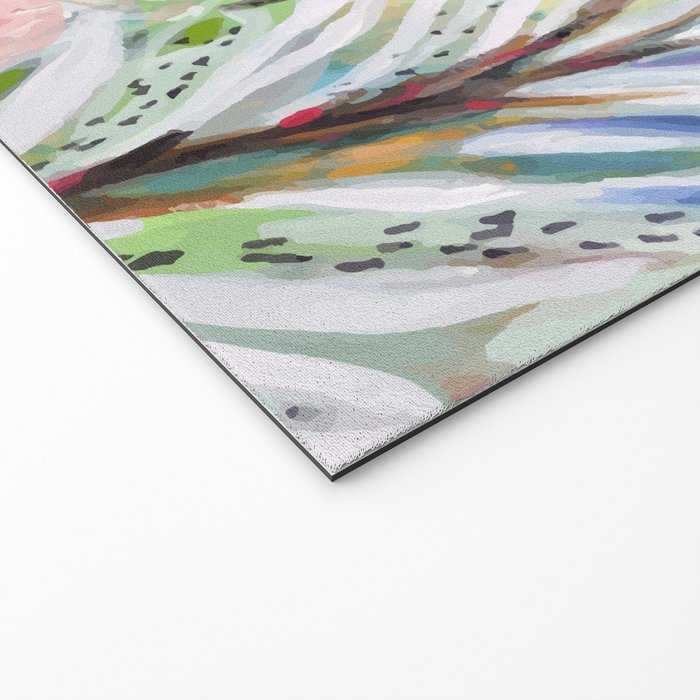 Bohemian Flower Garden Welcome Mat Gallery Image 2