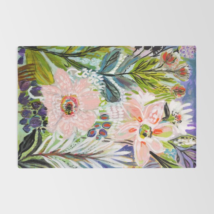 Bohemian Flower Garden Rug Gallery Image 2