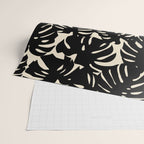 Tropical monstera plant leaf art pattern Wrapping Paper Gallery Image 2