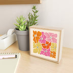 Blooming Retro Florals Mini Art Print Gallery Image 2