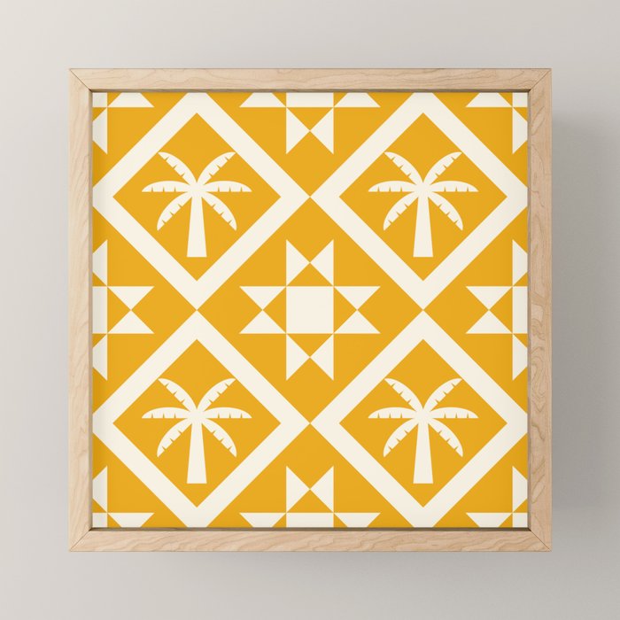 Bohemian Geometric Pattern 03B Mini Art Print Gallery Image 1