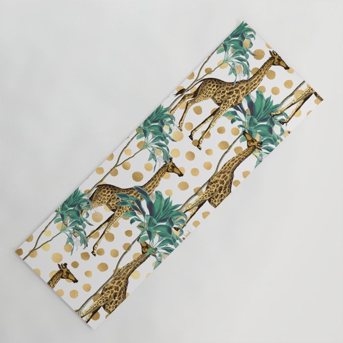 Giraffe Safari Yoga Mat Gallery Image 1