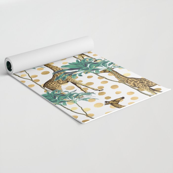Giraffe Safari Yoga Mat Gallery Image 2