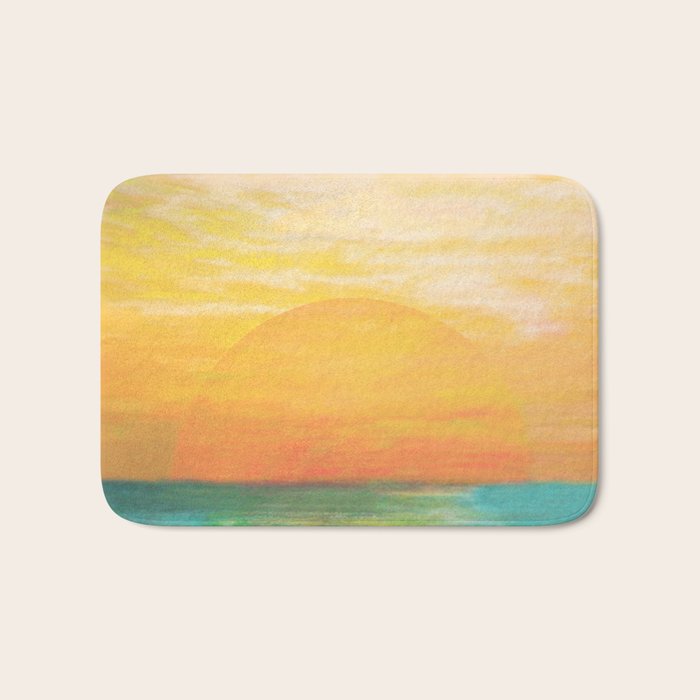 Summer Sunset Bath Mat Gallery Image 1