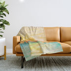 Summer Sunset Throw Blanket Gallery Image 1