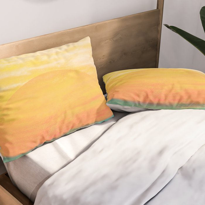 Summer Sunset Pillow Sham Gallery Image 2