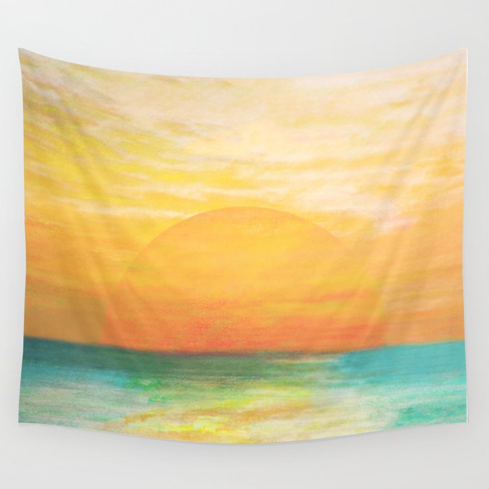 Summer Sunset Wall Tapestry Gallery Image 4