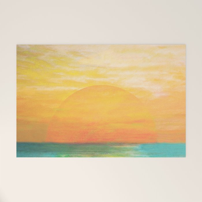 Summer Sunset Welcome Mat Gallery Image 1