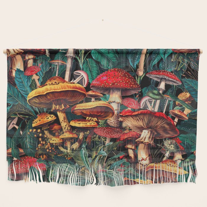 Magic Mushrooms Wall Hanging Gallery Image 1