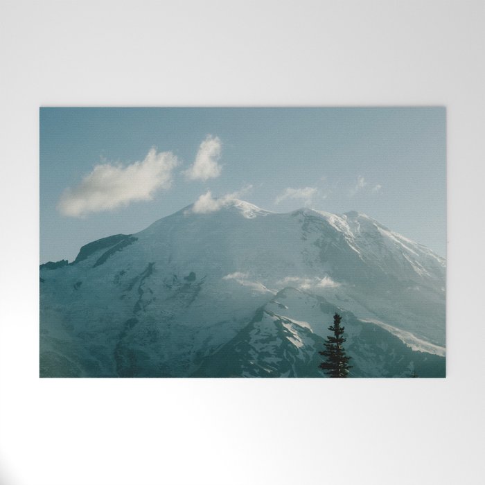 Mount Rainier VIII Welcome Mat Gallery Image 1