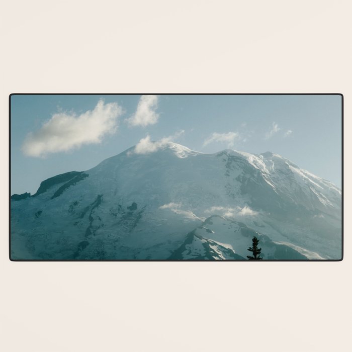 Mount Rainier VIII Desk Mat Gallery Image 3