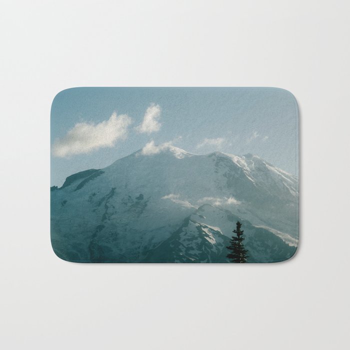 Mount Rainier VIII Bath Mat Gallery Image 1