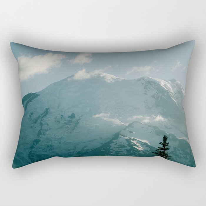Mount Rainier VIII Rectangular Pillow Gallery Image 2