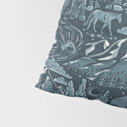 Wild West - Blue Pillow Sham Gallery Image 4