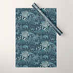 Wild West - Blue Wrapping Paper Gallery Image 1