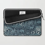 Wild West - Blue Laptop Sleeve Gallery Image 2