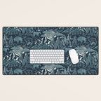 Wild West - Blue Desk Mat Gallery Image 1