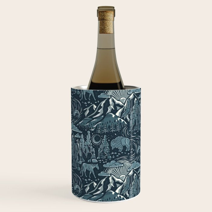 Wild West - Blue Wine Chiller Gallery Image 3