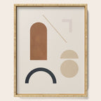 Geometric Modern Art 32 Serving Tray Gallery Image 1