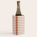 Minimal Geometric Pattern - Coral Wine Chiller Gallery Image 2