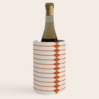 Minimal Geometric Pattern - Coral Wine Chiller Gallery Image 3