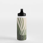 Abstract Art Tropical Leaves 49 Water Bottle Gallery Image 3