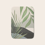 Abstract Art Tropical Leaves 49 Bath Mat Gallery Image 1