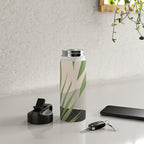 Abstract Art Tropical Leaves 49 Water Bottle Gallery Image 4